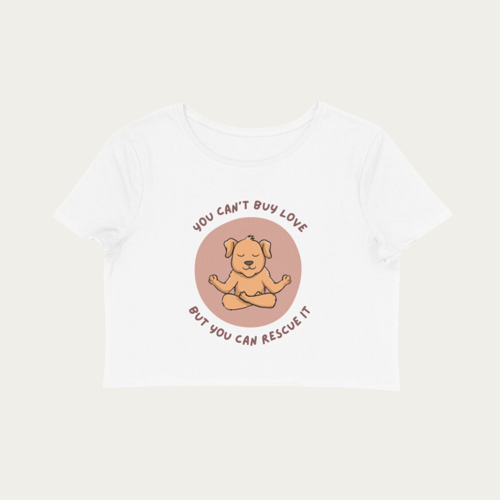 You Can’t Buy Love Crop Top