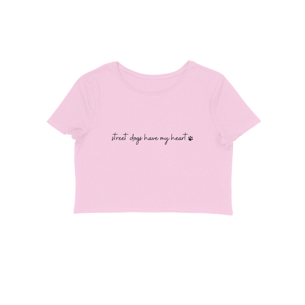 Street Dogs Heart Crop Top