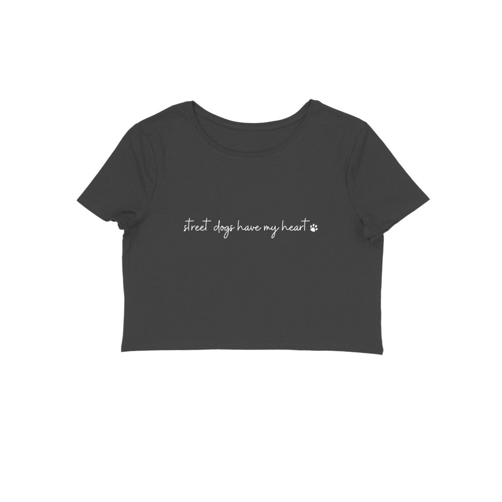 Street Dogs Heart Crop Top